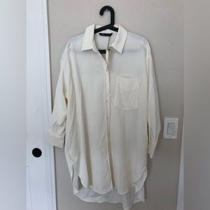 Zara soft corduroy overshirt